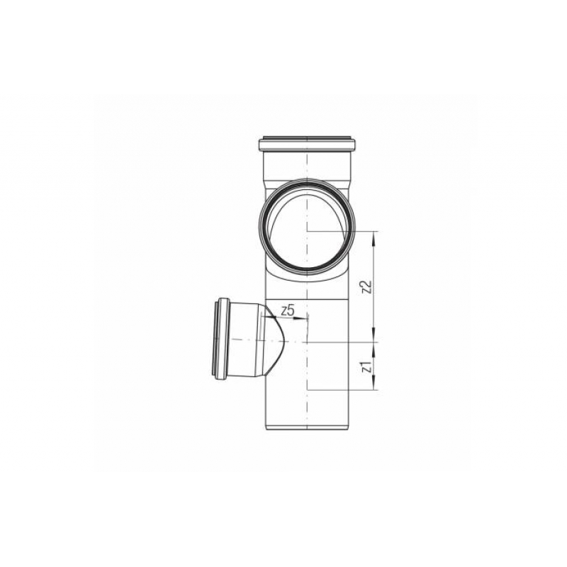 Двухплоскостная крестовина левая RAUPIANO Plus
