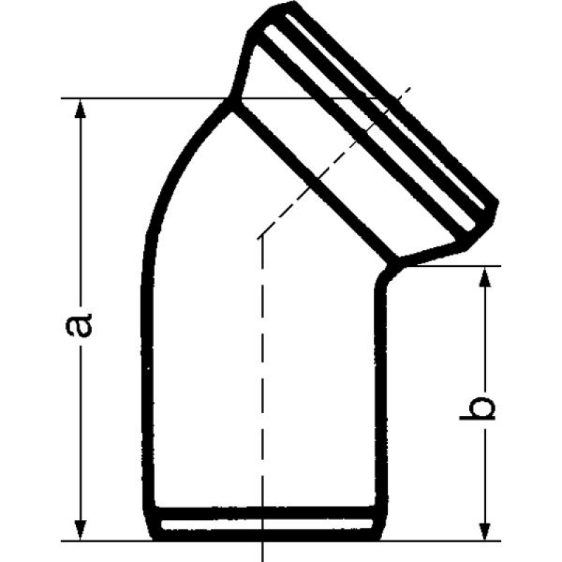 Купить Отвод для присоед.выпуска унитаза 110/22° 121604-001/11216041001 ...